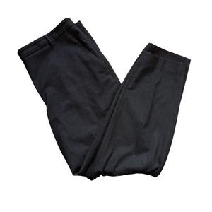 RW&CO Slim Curvy Fit Brown Tweed High Waist Cropped Dress Pant 14